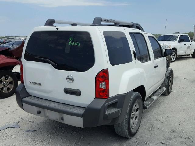 5N1AN0NU7FN657113 - 2015 NISSAN XTERRA X WHITE photo 4