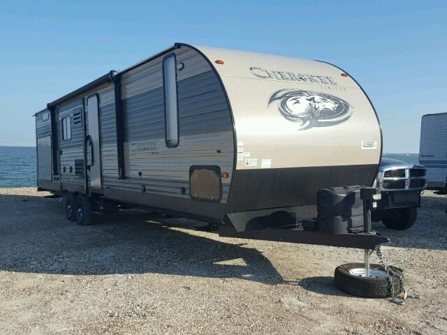 4X4TCKF21JX129604 - 2018 WILDWOOD CHEROKEE BLUE photo 1