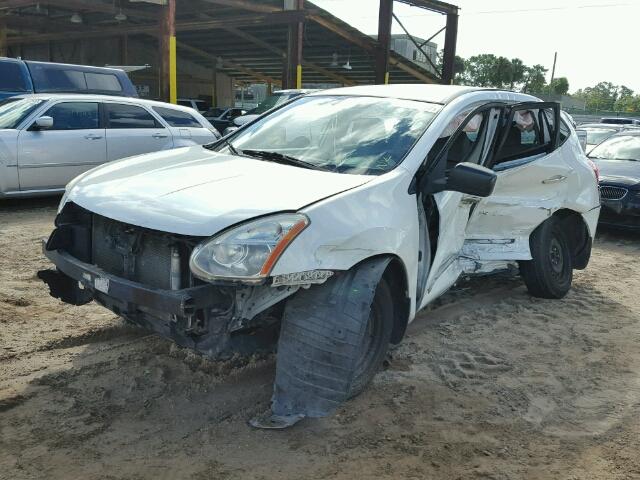 JN8AS5MT0BW153482 - 2011 NISSAN ROGUE S WHITE photo 2