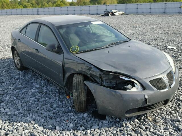 1G2ZG58NX74268772 - 2007 PONTIAC G6 GRAY photo 1