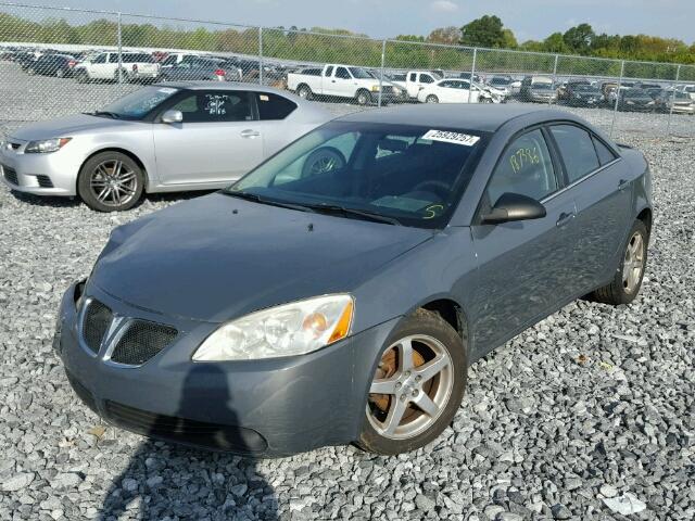 1G2ZG58NX74268772 - 2007 PONTIAC G6 GRAY photo 2