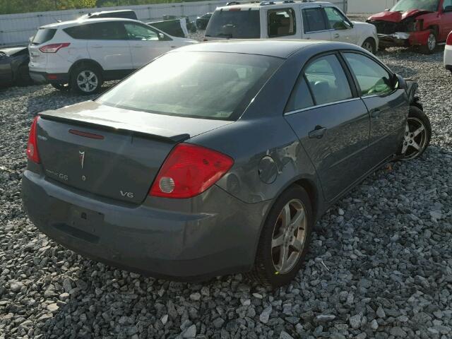 1G2ZG58NX74268772 - 2007 PONTIAC G6 GRAY photo 4