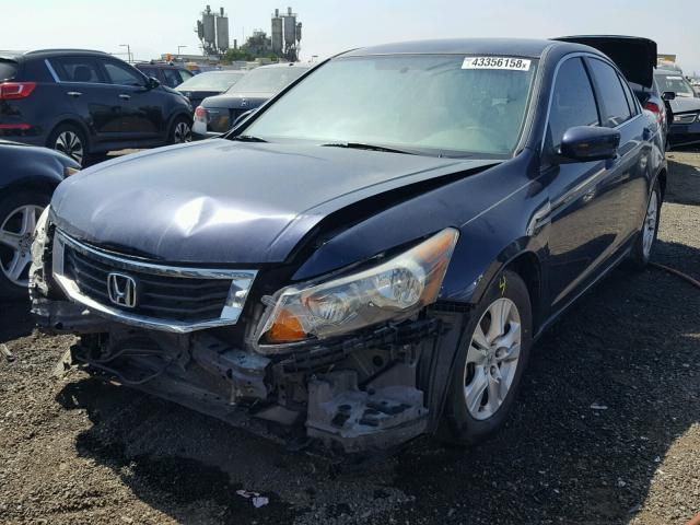 JHMCP26488C020889 - 2008 HONDA ACCORD LXP BLUE photo 2