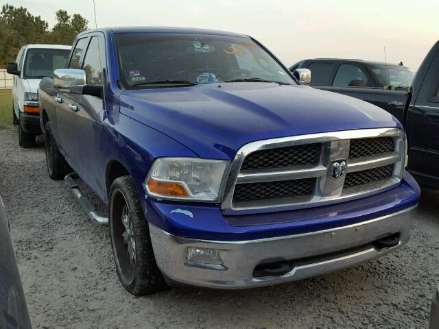 1D3HB18T89S762759 - 2009 DODGE RAM 1500 BLUE photo 1