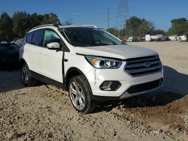 1FMCU0J98HUA98659 - 2017 FORD ESCAPE TIT WHITE photo 1