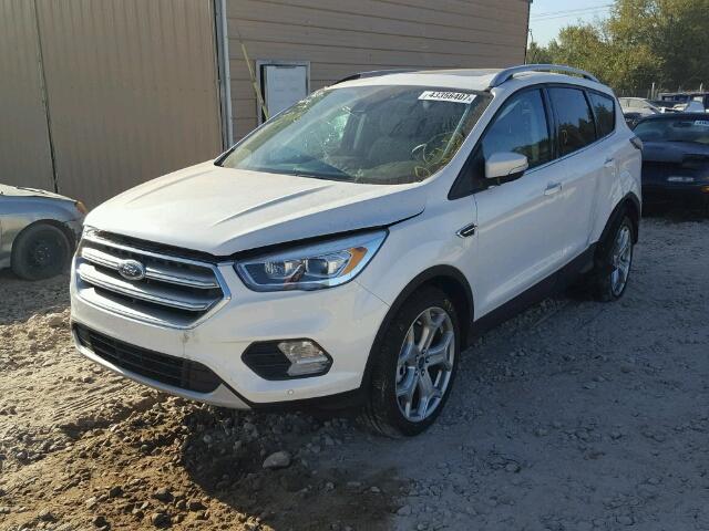 1FMCU0J98HUA98659 - 2017 FORD ESCAPE TIT WHITE photo 2