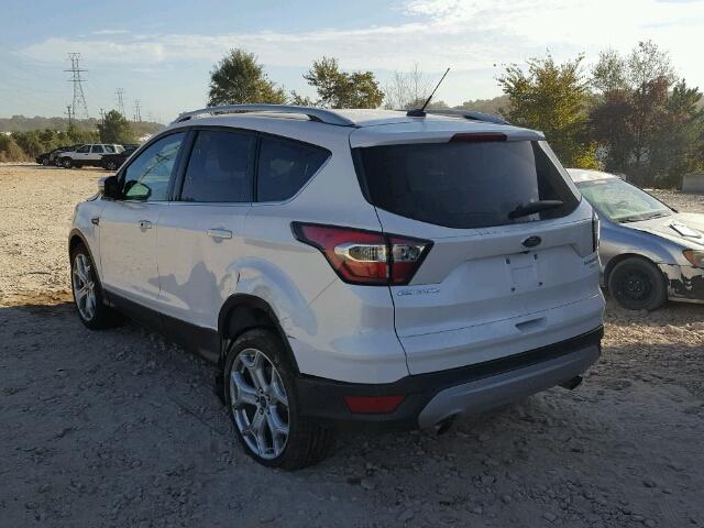 1FMCU0J98HUA98659 - 2017 FORD ESCAPE TIT WHITE photo 3