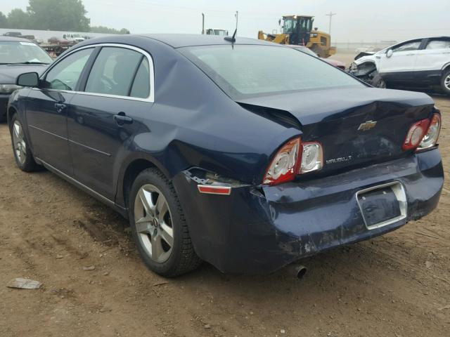 1G1ZC5EBXAF128419 - 2010 CHEVROLET MALIBU 1LT 蓝色 照片 3
