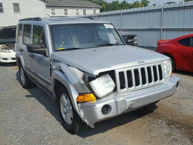 1J8HG48K46C318229 - 2006 JEEP COMMANDER GRAY photo 1