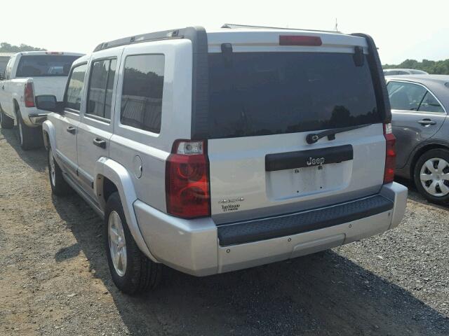 1J8HG48K46C318229 - 2006 JEEP COMMANDER GRAY photo 3