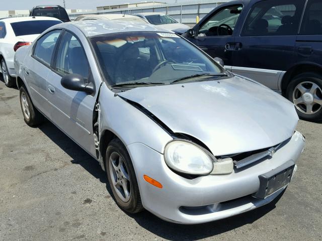 1B3ES46C61D192397 - 2001 DODGE NEON SE SILVER photo 1