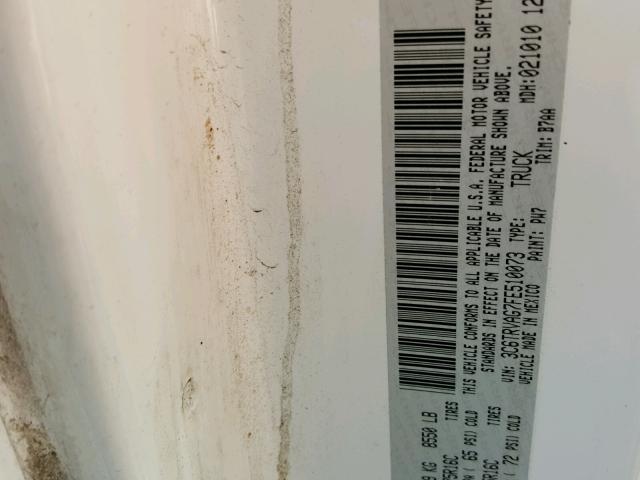 3C6TRVAG7FE510073 - 2015 RAM PROMASTER 白色 照片 10