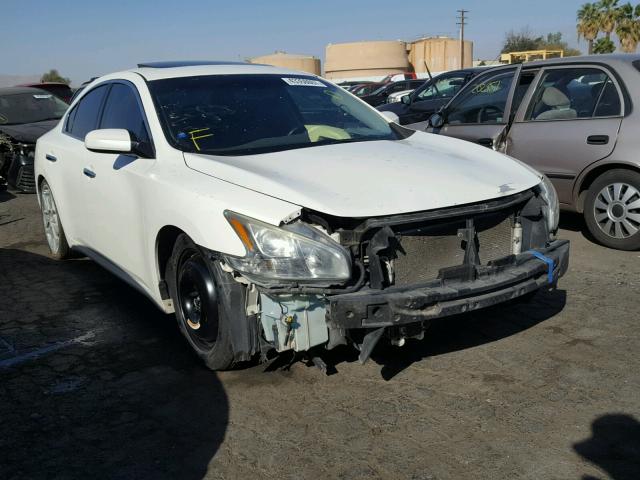 1N4AA51E99C833659 - 2009 NISSAN MAXIMA WHITE photo 1