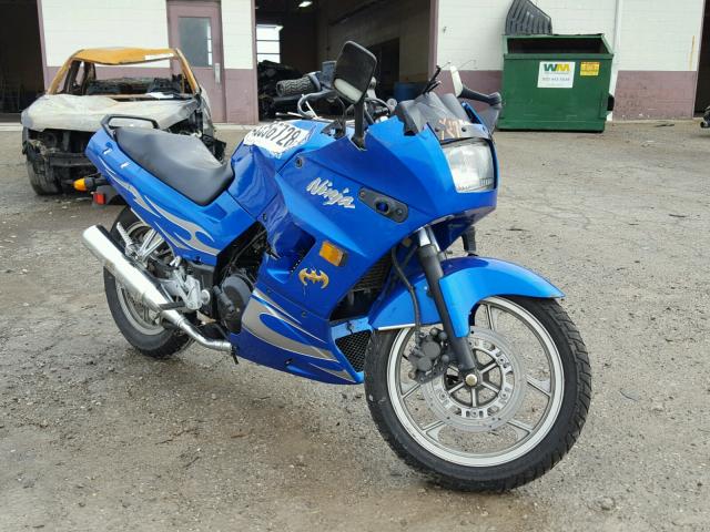 JKAEXMF107DA38501 - 2007 KAWASAKI EX250 F BLUE photo 1