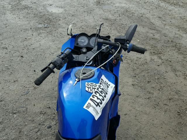 JKAEXMF107DA38501 - 2007 KAWASAKI EX250 F BLUE photo 5