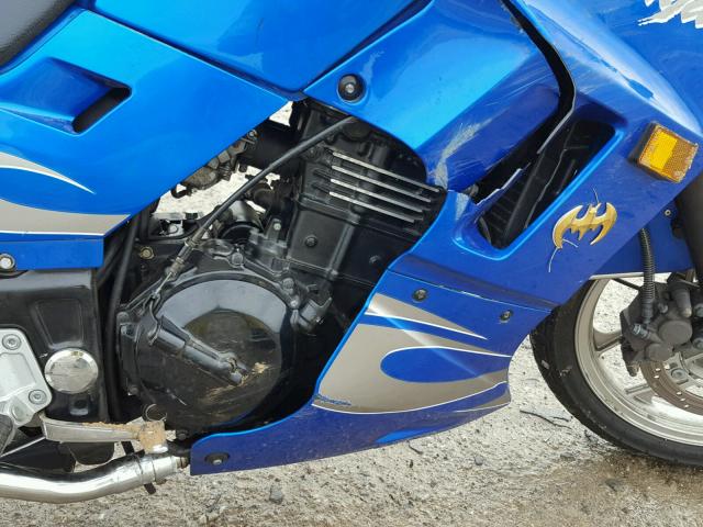 JKAEXMF107DA38501 - 2007 KAWASAKI EX250 F BLUE photo 7