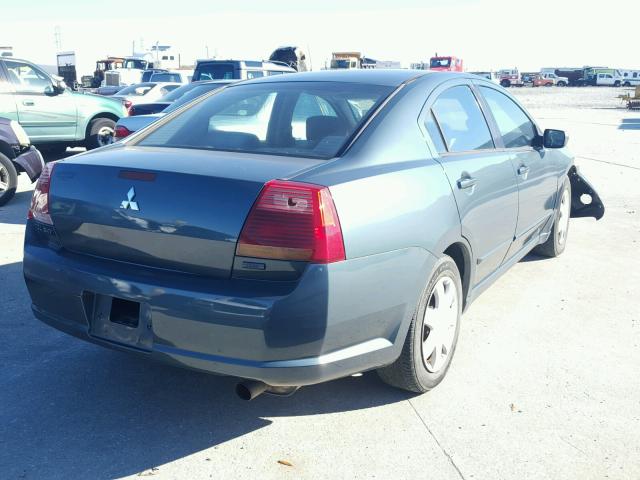 4A3AB36F84E077183 - 2004 MITSUBISHI GALANT ES/ TEAL photo 4