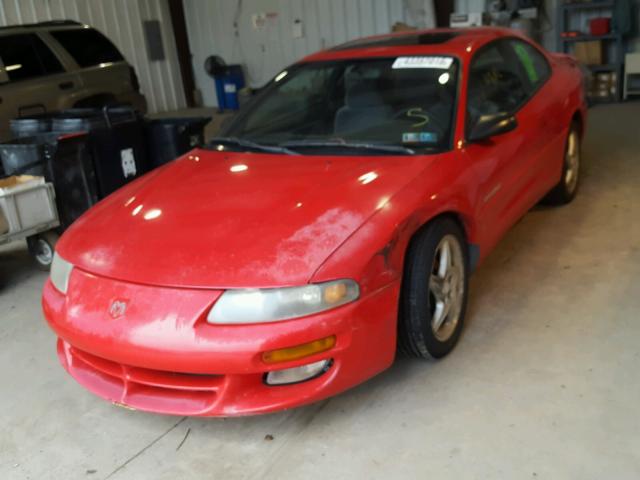 4B3AU52N6WE140239 - 1998 DODGE AVENGER ES RED photo 2