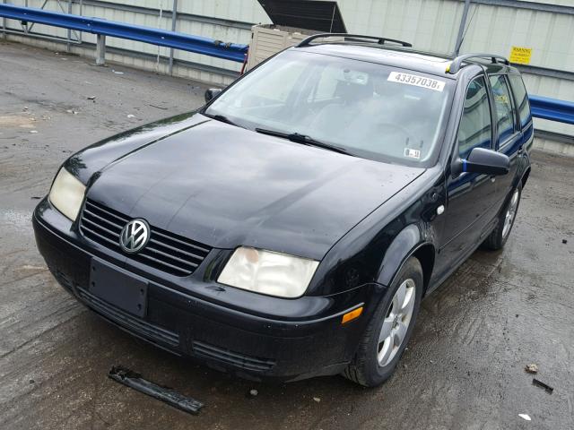 WVWSP61J03W444057 - 2003 VOLKSWAGEN JETTA GLS BLACK photo 2