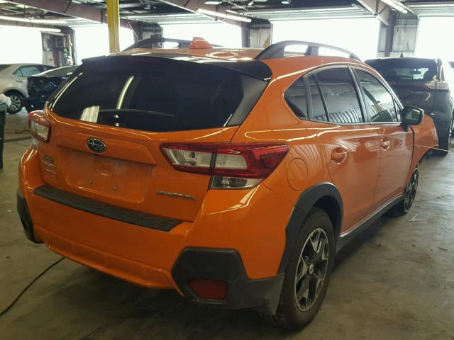 JF2GTADC6J8219050 - 2018 SUBARU CROSSTREK ORANGE photo 4