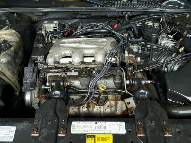 2G1WL52MXV9134728 - 1997 CHEVROLET LUMINA BAS შავი ფოტო 7