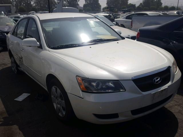 KMHET46C06A074524 - 2006 HYUNDAI SONATA GL WHITE photo 1