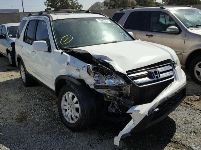 SHSRD789X6U421069 - 2006 HONDA CR-V WHITE photo 1