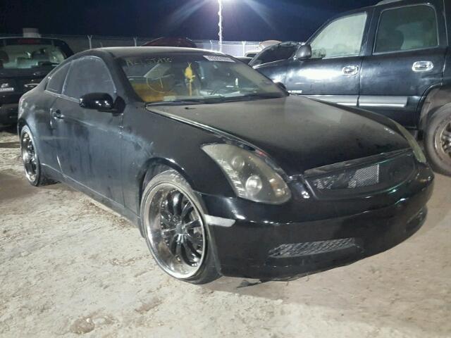 JNKCV54E04M810002 - 2004 INFINITI G35 BLACK photo 1