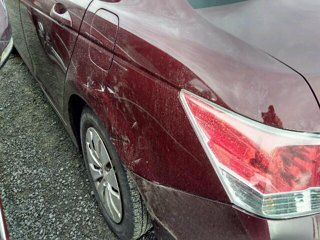 1HGCP26318A810718 - 2008 HONDA ACCORD LX MAROON photo 9