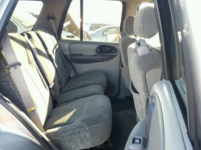 1GNDT13S622187531 - 2002 CHEVROLET TRAILBLAZE GRAY photo 6