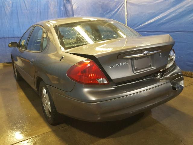 1FAFP56S32A211112 - 2002 FORD TAURUS SEL GRAY photo 3