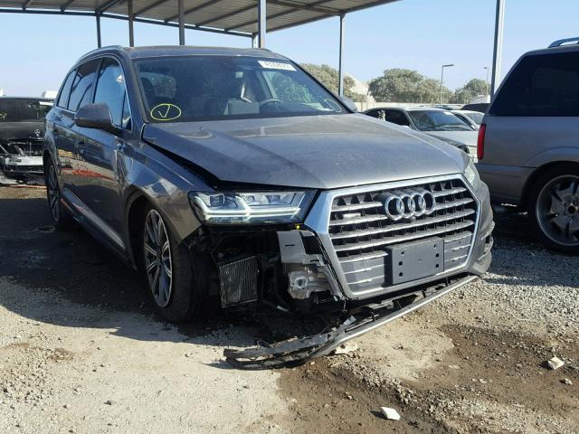 WA1LAAF77HD013539 - 2017 AUDI Q7 PREMIUM GRAY photo 1