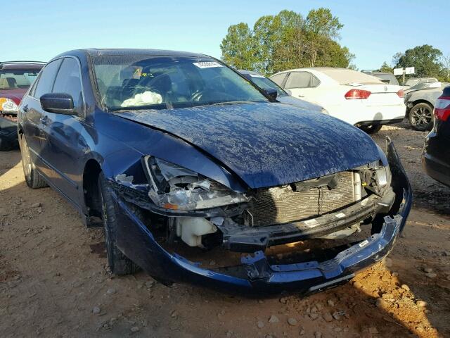 1HGCM66513A021768 - 2003 HONDA ACCORD BLUE photo 1