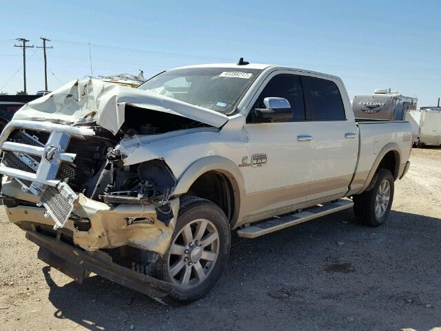 3C6UR5GL6HG538169 - 2017 RAM 2500 LONGH WHITE photo 2