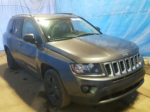 1C4NJCBA9HD124735 - 2017 JEEP COMPASS SP GRAY photo 1