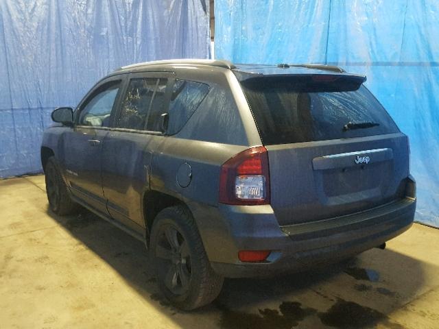 1C4NJCBA9HD124735 - 2017 JEEP COMPASS SP GRAY photo 3