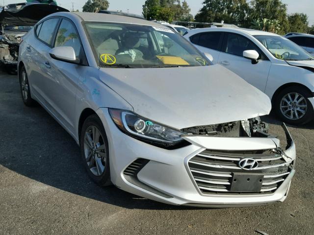 5NPD84LF6HH128761 - 2017 HYUNDAI ELANTRA SE SILVER photo 1