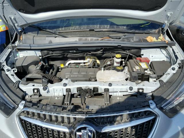 KL4CJASB4HB005730 - 2017 BUICK ENCORE PRE SILVER photo 7