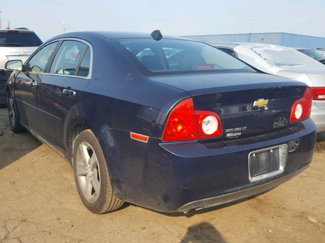 1G1ZC5E08CF323727 - 2012 CHEVROLET MALIBU 1LT 蓝色 照片 3