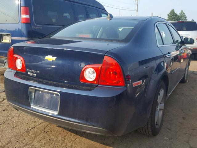 1G1ZC5E08CF323727 - 2012 CHEVROLET MALIBU 1LT 蓝色 照片 4