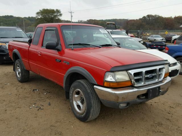 1FTZR15X3WPA59584 - 1998 FORD RANGER RED photo 1