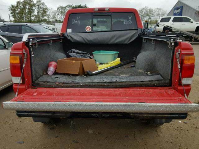 1FTZR15X3WPA59584 - 1998 FORD RANGER RED photo 6