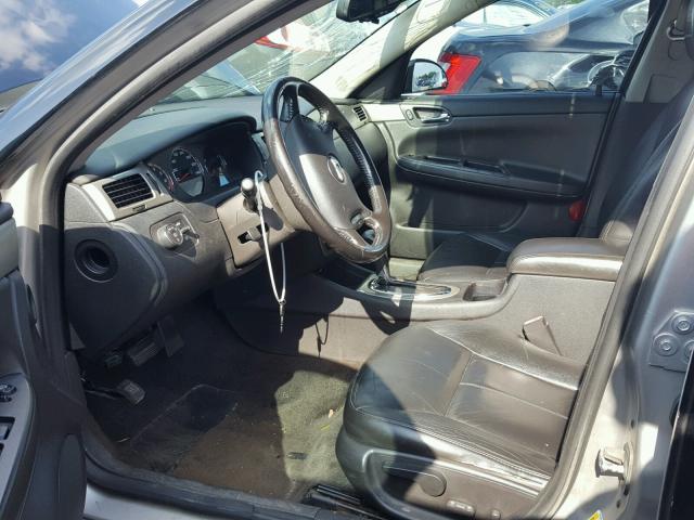 2G1WD58C369338879 - 2006 CHEVROLET IMPALA SUP BLACK photo 5