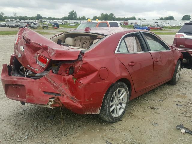 1G11D5RR9DF102531 - 2013 CHEVROLET MALIBU 1LT წითელი ფოტო 4