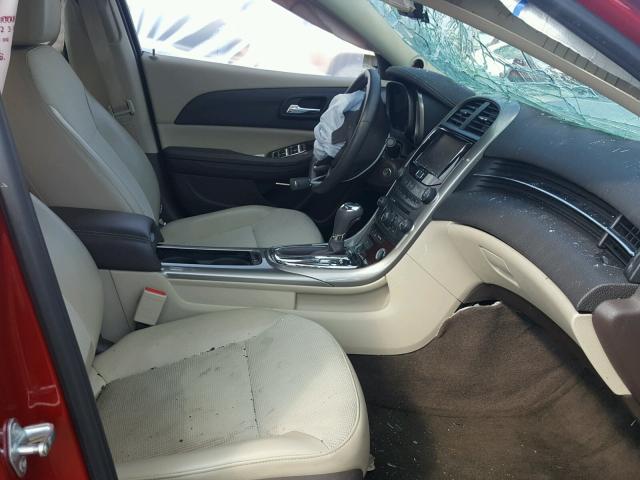 1G11D5RR9DF102531 - 2013 CHEVROLET MALIBU 1LT წითელი ფოტო 5