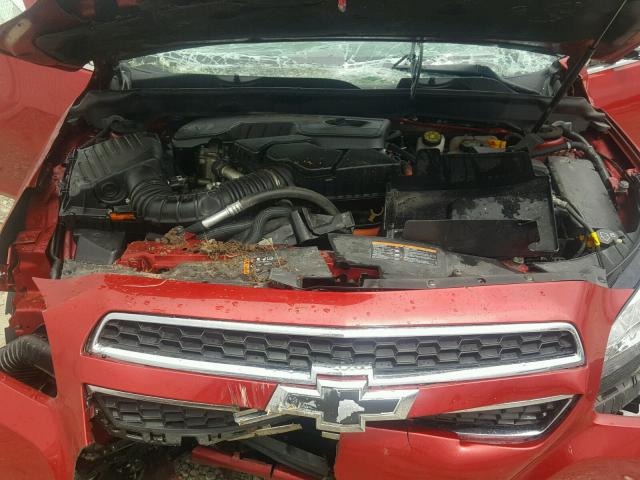 1G11D5RR9DF102531 - 2013 CHEVROLET MALIBU 1LT წითელი ფოტო 7