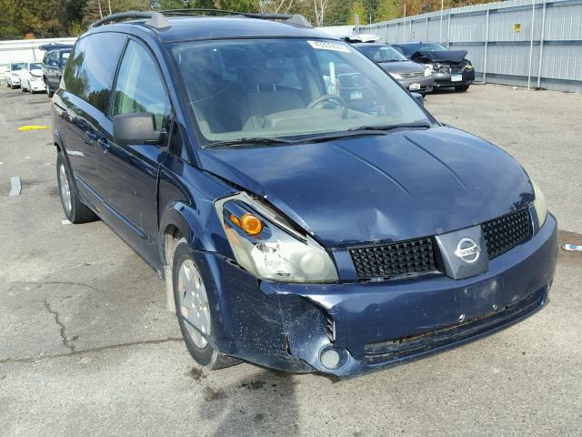 5N1BV28U86N105342 - 2006 NISSAN QUEST BLUE photo 1