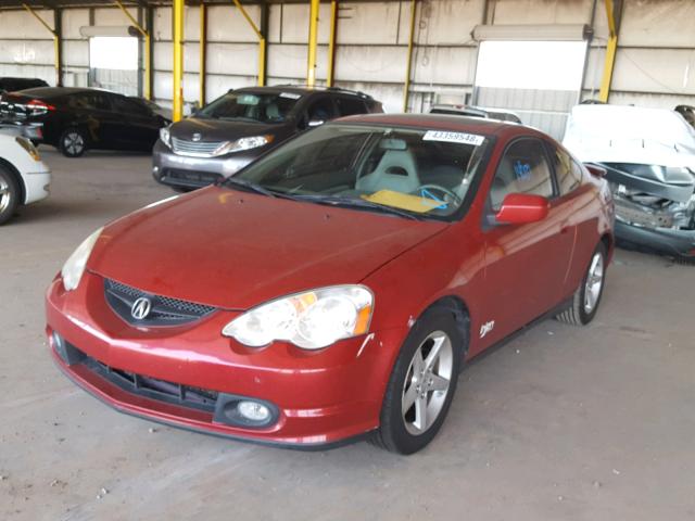 JH4DC54802C017600 - 2002 ACURA RSX MAROON photo 2