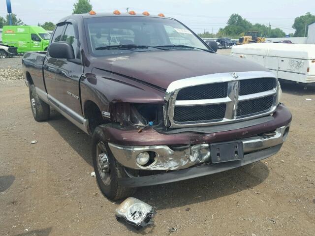 3D7KS28D85G813858 - 2005 DODGE RAM 2500 S BURGUNDY photo 1