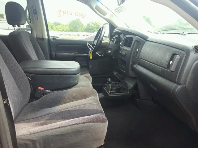 3D7KS28D85G813858 - 2005 DODGE RAM 2500 S BURGUNDY photo 5